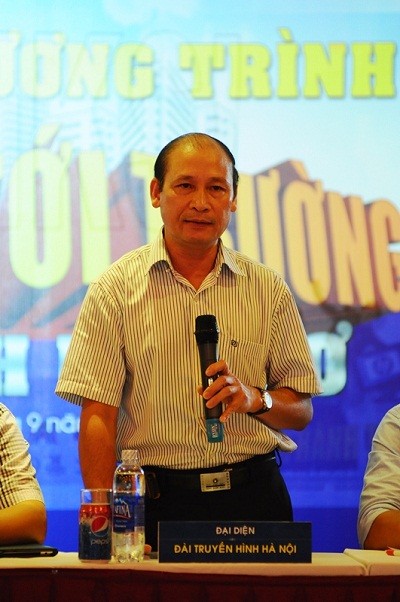 Ông Kiều Thanh Hùng – Phó GĐ Đài Phát thanh & Truyền hình Hà Nội thay mặt cho các đơn vị bảo trợ thông tin ủng hộ 1 chương trình đầy tính nhân văn, mang 1 động lực lớn để thúc đẩy những tiềm năng tương lai của đất nước.